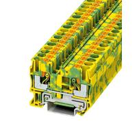 Connecteur de protection - PHOENIX CONTACT - Ex PT 6-PE - Jaune-vert - 2 fils 6 mm2