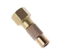 Connecteur de raccord de compresseur d'air de véhicule en cuivre pour gonfleur de pneu - Adaptateur de buse de gonflage de pneu