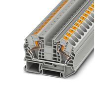 Connecteur de rail push-in PT 16 N, barre grise BE2 3212138