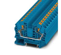 Connecteur de rail push-in PT 16 N BU, barre bleue BE2 3212142