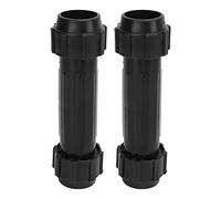 Connecteur de rames, connecteur de pagaie de kayak 2 pièces connecteurs d'arbre de rames en plastique pour pagaie debout de bateau gonflable