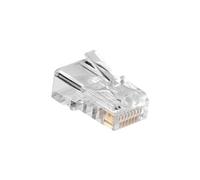 ACT AC4110 connecteur de fils RJ45 Argent, Transparent