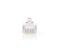Nedis - Connecteur de réseau - RJ-45 (M) - UTP - CAT 6 - transparent (pack de 10)