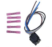 Connecteur de résistance de moteur de ventilateur pour BMW X3 E83 61126910086 compatible avec 3er E46 1998-2007 et 5er E39 1995-2004 pièce de rechange compatible