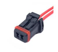 Connecteur de rétroviseur Automobile à 2 Broches, Faisceau de câbles, Prise électrique(1Pc)