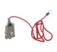 Connecteur de ruban de clôture électrique en acier inoxydable simple/double pour animaux de chèvre de ferme, lien métallique réglable jusqu'à 91,4 cm, argenté (clip simple)