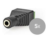 Connecteur de sécurité CCTV Nedis CCTVCF50BK5 Femelle G