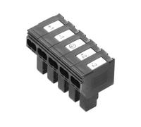 Connecteur de sécurité enfichable Weidmüller PTDS 4 DC 1009990000 flexible: 0.5-4 mm² rigide: 0.5-4 mm² Nombre de pôles: 5 noir