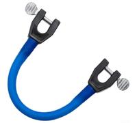 Connecteur de snowboard pour embouts d'entraînement au ski pour encourager la confiance grâce à un équilibre constant et un support de virage (bleu)