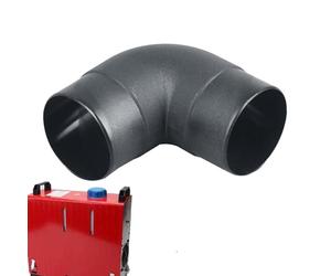 Connecteur De Sortie Coudé - PC De 60 Mm De Diamètre Intérieur, Matière Plastique Résistante À La Chaleur, Tuyau En Forme De L Pour De Cuisson À Air 45 G, Adapté À Tout Conduit D'un Diamètre In