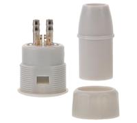 Connecteur de Soudage à Hydrogène et Oxygène 8 2, Prise Mâle | Kit de Raccordement pour Stylo de Soudage, Montage DIY Domestique, Maintenance D’outil Industriel, Blanc