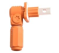 Connecteur de stockage de batterie haute performance 120 A 200 A à connexion rapide pour armoire de stockage d'énergie et intégration EV (120 A-Orange)