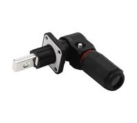 Connecteur de stockage d'énergie 120 A 200 A à connexion rapide avec coque PA66 Protection IP67 pour armoire de stockage de batterie électrique, chariot élévateur électrique, noir, orange (120 A-Black
