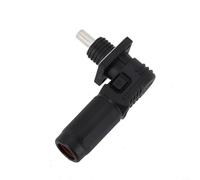 Connecteur de stockage d'énergie de batterie 120A/200A Borne à vis V-1 Contacts en cuivre ignifuges IP67 PA66 Coque en nylon pour systèmes onduleurs photovoltaïques et refroidis à l'eau, noir