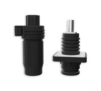 Connecteur de stockage d'énergie en nylon PA66 pour solutions énergétiques industrielles et domestiques (200A-noir)