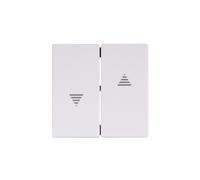 Connecteur de store M System double bouton Merten MTN432419