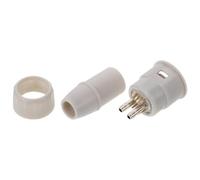 Connecteur de Stylo Industriel Hydrogène-oxygène, Pièces 8 2 Blanc | Kit de Raccords Mâle et Femelle, pour Stylo de Soudage, Maintenance D'équipement, Projets DIY