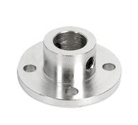 Connecteur de Support de moteur 1 pièce, accouplement à bride rigide for tailles d'arbre de 3 à 12mm, coupleur d'arbre de guidage de moteur à couple élevé(7mm)