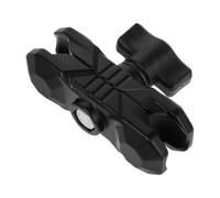 Connecteur de Support Téléphone Moto Noir en Plastique, Angle Réglable | Guidage GPS en Roulant, Compatible Guidons Moto, Stabilité sur Routes Bosselées, Usage E-bike