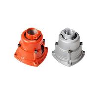 Connecteur de Tambour d'embrayage carré 4T 9T, boîtier d'entraînement cannelé, pièce Accessoire for débroussailleuse 143R 543R G45(Sliver 28XSquare)