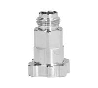 Connecteur de Tasse de Pulvérisation, Connecteur de Pot Jetable en Acier Inoxydable Adaptateur D'aérographe Connecteur D'arrosoir Utilisé dans L'arrosoir, Joint de Pot Jetable(External Thread G3/8)