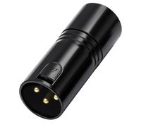 Connecteur de Terminateur XLR/DMX 3 Pins 120 Ohm pour Audio et Éclairage