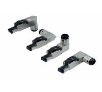 Connecteur de terrain coudé 8p8c rj45 cat6a stp G