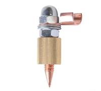 Connecteur de terre pour machines de soudage de goujons compatible avec les outils de réparation de bosses de voiture, construction en métal pour chemin de terre électrique stable (avec queue de ligne