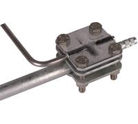 Connecteur de tige de terre Dehn pour câbles 20-30mm Rd 8-12.5mm Fl-40mm - 610010