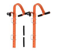 Connecteur de toit d'échelle - Support en acier, pince d'extension sécurisée, crochet de cadre de protection antidérapant | Mécanisme de fixation polyvalent, matériel utilitaire fiable pour