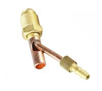 Connecteur de torche Tig pour WP9, WP17 et WP26 - Câble mâle avec séparation de gaz, raccord de soudage refroidi à l'eau, cuivre pour Tig WEL(WP26)