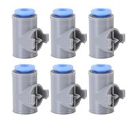 Connecteur de Tube PETG de 6PCS 3D PETG, Ajustement de la Connexion D'origine pour la Tête de L'outil D'imprimante