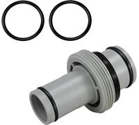 Connecteur de Tuyau 32 mm à 38 mm,Adaptateur de Piscine 32 mm à 38 mm pour Intex Bestway Coleman,Extension de connecteur de Tuyau de Piscine (2 Voies 1,25"" à 1,5"")