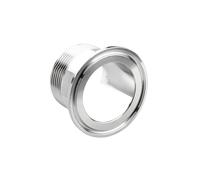 Connecteur de tuyau à trois pinces hexagonales 1/4 3/8 1/2 3/4 1 1-1/4 1-1/2 2 pouces BSPT mâle x 0,5 1,5 2 pouces(1/2 DN15 50.5-SS304)