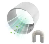 Connecteur de tuyau AC portable 5, 9 pouces RPID Air climatiseur Le tuyau d'échappement Coupleur prend en charge le climatiseur portable dans le sens des aiguilles d'une montre et à contre-courant
