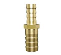 Connecteur de tuyau barbé, Raccord de tuyau droit en laiton à 2 voies, raccord réducteur cannelé en cuivre, connecteur cannelé en cuivre à double pagode for gaz(14mm*16mm)