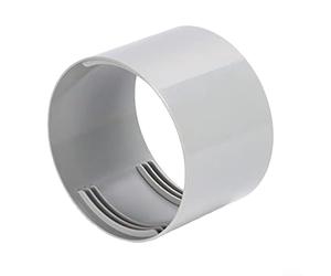 Connecteur de tuyau CA portable robuste et étanche pour une installation simple de tuyaux d'échappement, s'adapte aux tuyaux de 13 cm de diamètre