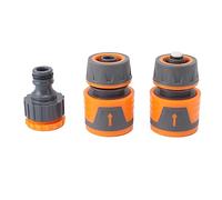 Connecteur de tuyau d'arrosage, vanne de commutation, connexion rapide, raccords de conduite d'eau en plastique Durable, installation facile pour système d'arrosage extérieur de