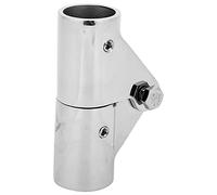 Connecteur de tuyau de bateau marin, raccord pivotant pliable en acier inoxydable, raccords de tube robustes de qualité marine 316, conception pliable à 180 degrés pour une (Il s'est levé)