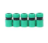 Connecteur de tuyau de jardin Connecteur de couplage à joint de tuyau vert 5pcs 1/2"pour l'irrigation de jardin Balcon Fleurs Connecteur d'eau de jardin Pour les raccords de tuyau de jardin