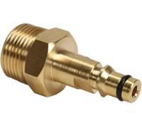 Connecteur de tuyau de nettoyeur haute pression M22, adaptateur de tuyau, en laiton M22 pour pistolet à rondelle M22 14 mm connecteur de tuyau de raccord vers Kärcher coupleur à connexion rapide pour