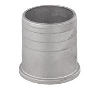 Connecteur de tuyau de pompe à eau en aluminium avec joint en caoutchouc - Écrou de 5,1 cm et raccord de tube droit, réducteur de 5,1 cm à 2,5 cm/3 cm/3,8 cm, pour systèmes hydrauliques industriels et