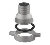 Connecteur de tuyau de pompe à eau en aluminium avec joint en caoutchouc pour trois pour semelle pour 3 pour 2 3 à 25 4 Plus Quatre à 3 raccords Adaptateur portable durable pour industriel (7,6 cm à