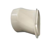 Connecteur de tuyau de ventilation AC - 19 x 12,5 x 13 cm - Adaptateur plat de rechange - Adaptateur de tuyau d'échappement portable pour maison, appartement, hôtel, restaurant, équipement de