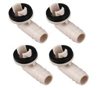 Connecteur de tuyau de vidange de climatiseur 10 raccords coudés avec anneau en caoutchouc pour fenêtre AC unité mini split