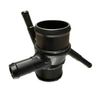 Connecteur de tuyau d'eau de radiateur compatible avec Range Rover Diesel 3,6 L V8 2007-2012, OEM PCH503180, partie du système de refroidissement en plastique noir durable