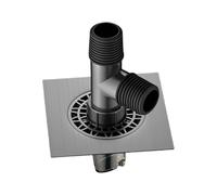 Connecteur de tuyau d'égout de salle de bain pour machine à laver - Joint anti-débordement scellé - Facile à utiliser - Connecteur de tuyau de vidange anti-débordement