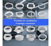 Connecteur de tuyau d'évacuation pour climatiseur portable, adaptateur de raccord de sortie d'air conditionné, pièces de conduit de ventilation 100X155X150mm