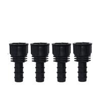 Connecteur de tuyau en PE fileté 1/2 "3/4", 16, 20, 25MM, adaptateur, Joints tubes, réparation couplage d'irrigation goutte à jardin, 4 pièces(KSL01-214-4PCS)