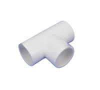 Connecteur de tuyau en PVC, Joints croisés en t coudé droit, adaptateur d'eau for la plomberie domestique 1 pièce(20mm)